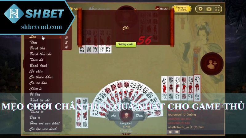 Mẹo chơi chắn hiệu quả nhất cho game thủ